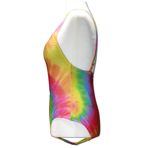 Tye Dye One Piece Push-up Padded No Wire Swimsuit - Picture 3 of 4